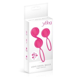 Kit 2 boules de Geisha Yoba - rose