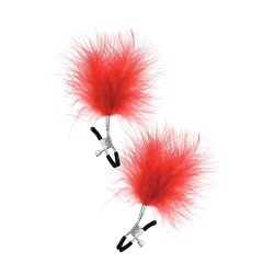 Pinces à seins plumeau...