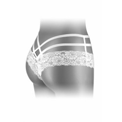 Tanga ouvert Anne - blanc