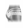 Tanga ouvert Anne - blanc