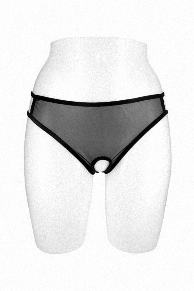 Culotte ouverte Ophelia - noir