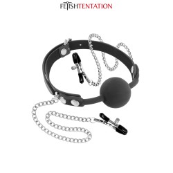 Baillon pinces à tétons -...