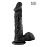 Gode réaliste 23 cm - Real Bruce Noir