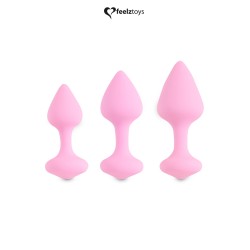 Coffret 3 plugs anal Bibi -...