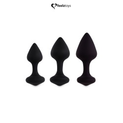 Coffret 3 plugs anal Bibi -...