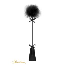 Tapette avec pompon noir -...