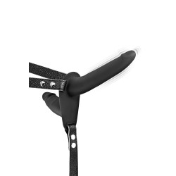 Double gode ceinture noir...