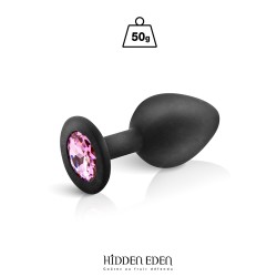 Plug bijou silicone noir M...