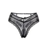 Tanga noir dentelle - Paris Hollywood