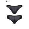 Slip noir wetlook - Regnes