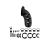 Cage de chasteté 11,5cm ManCage 03 noir