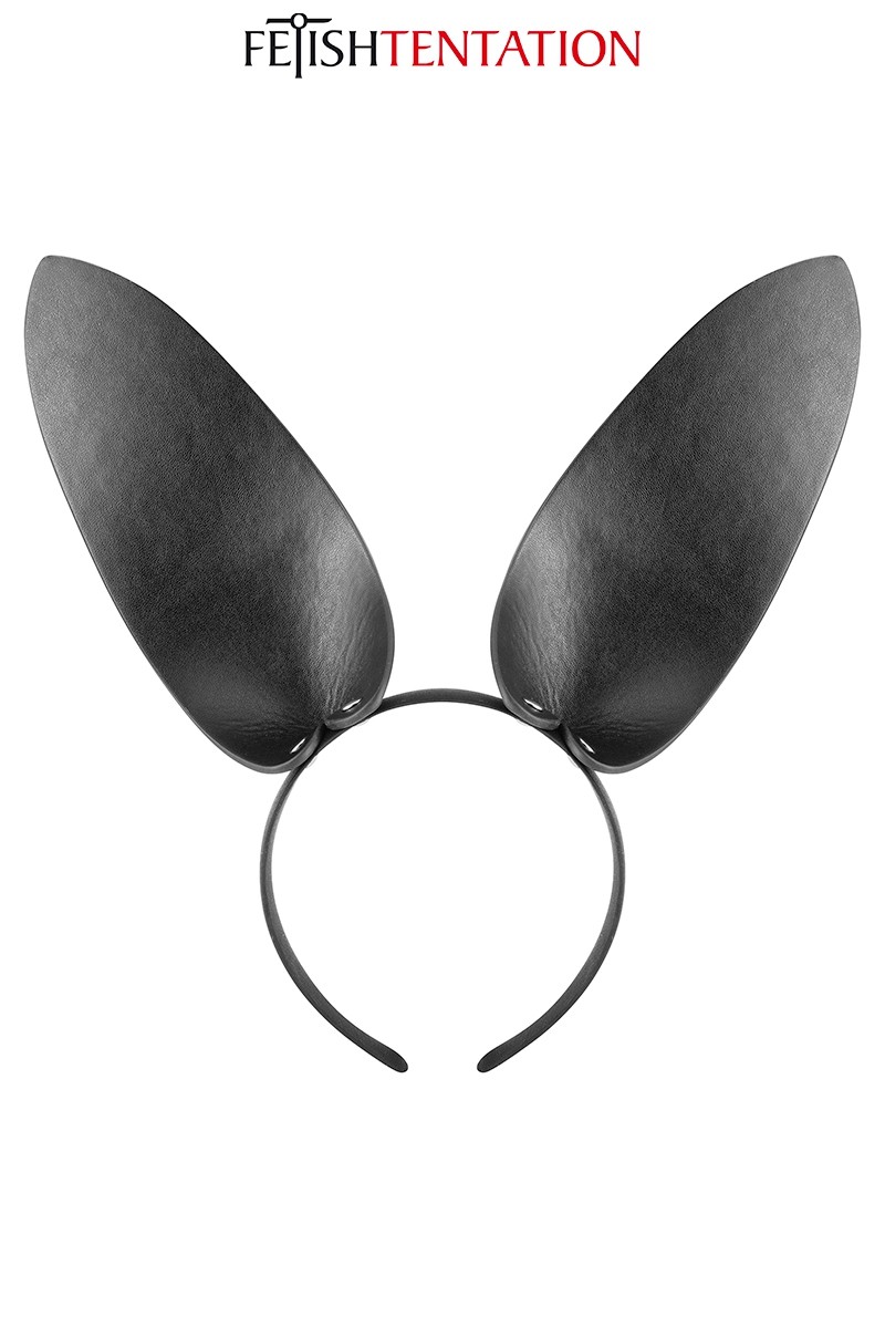 Oreilles de lapin en simili cuir - Fetish Tentation
