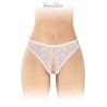 String blanc ouvert Victoria - Fashion Secret