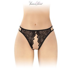 Culotte noire ouverte...