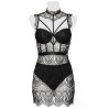 Robe dentelle et culotte - Grey Velvet
