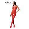 Combinaison résille BS078 - Rouge