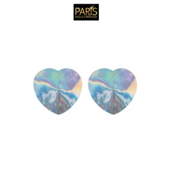 Nipples argentés hologramme...