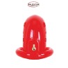 Cage de chasteté ABS rouge - Malesation