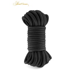 Corde de bondage noire 10m...