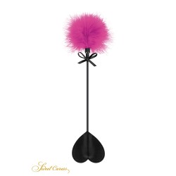 Tapette coeur avec pompon...