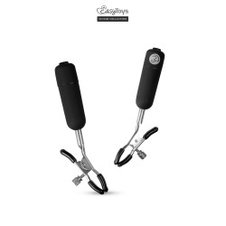 Pinces à tétons vibrantes...