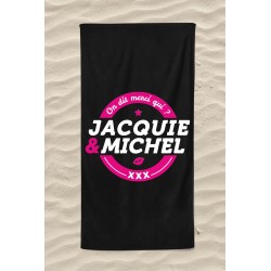 Serviette de plage Jacquie...