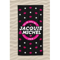 Serviette de plage Jacquie...