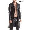 Manteau long wetlook Sergio - Regnes