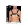 Harnais Buckle Bulldog noir - Ouch!