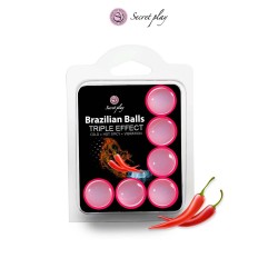 6 Brazilian Balls triple...