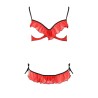 Ensemble lingerie seins nus Cherry - Passion