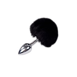 Plug métal Fluffy S noir -...