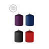4 bougies SM parfums variés - Ouch!