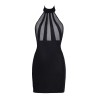 Robe noire V-9149 - Axami