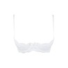 Soutien-gorge ouvert blanc V-9821 - Axami