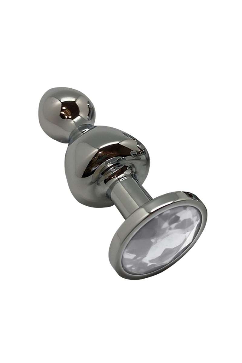 Plug bijou Lollypop transparent S - Wooomy