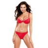 Soutien-gorge push-up rouge V-10351 - Axami