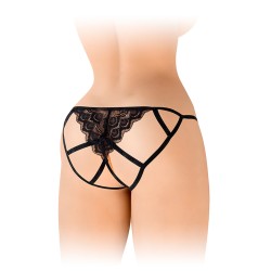 Culotte ouverte Zoé noire -...