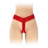 String ouvert Anita rouge - Fashion Secret