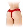 String ouvert Anita rouge - Fashion Secret