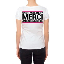 Tee-shirt  J&M blanc -...