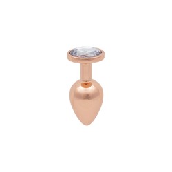Plug bijou rose gold S -...