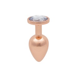 Plug bijou rose gold L -...