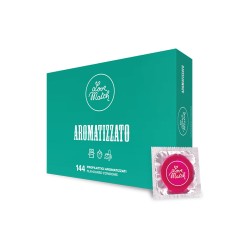 144 préservatifs aromatisés...