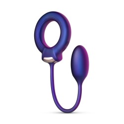 Cockring avec balle anale...