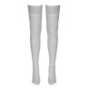 Bas autofixants blanc - Cotelli Legwear