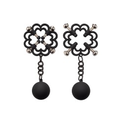 Pinces à tétons lestées -...