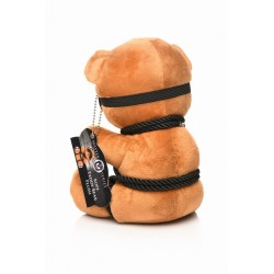 Ours en peluche en tenue Bondage