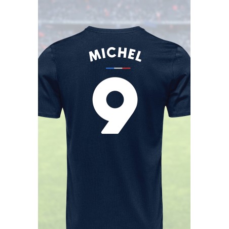 Tee shirt joueur 9 Jacquie & Michel