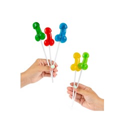 Sucette pénis Mojito avec alcool